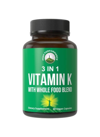 Vitamin K with Whole Food Blend of 25+ Vegetables and Fruits for Max Absorption. Vegan Capsules Supplement. Vitamins K1, K-2 MK4 + K2 Natto MK7. Alternative to Drops, Gummies. VIT K with K 2 and MK-7 - pzsku/ZC2991317531C9C0D8636Z/45/1743585937/a85e0add-ce94-4a29-84b3-03cefad7f287