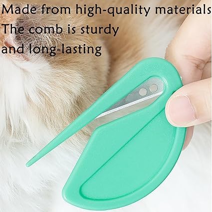 ARYAVART 5Pcs Knotting Comb for Cats, Pet Knotting Comb De knotting comb for Dog Pet Hair Removal Tool Cat Dog Grooming Supplies Matted Fur Remover(MULTI COLOR) - Image 5