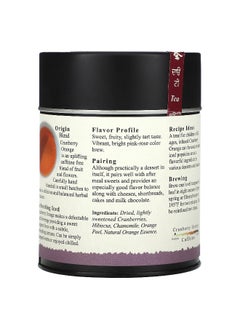 The Tao of Tea The Tao of Tea, Cranberry Orange Herbal Tea, Caffeine Free, 4 oz (114 g)  - Image 2