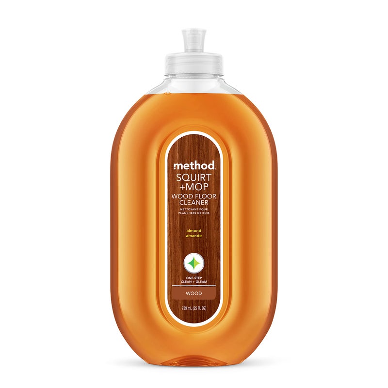 Method منظف أرضيات الخشب الصلب من ميثود، لوز، 25 أونصة، عبوة واحدة، قد يختلف التغليف - Image 1