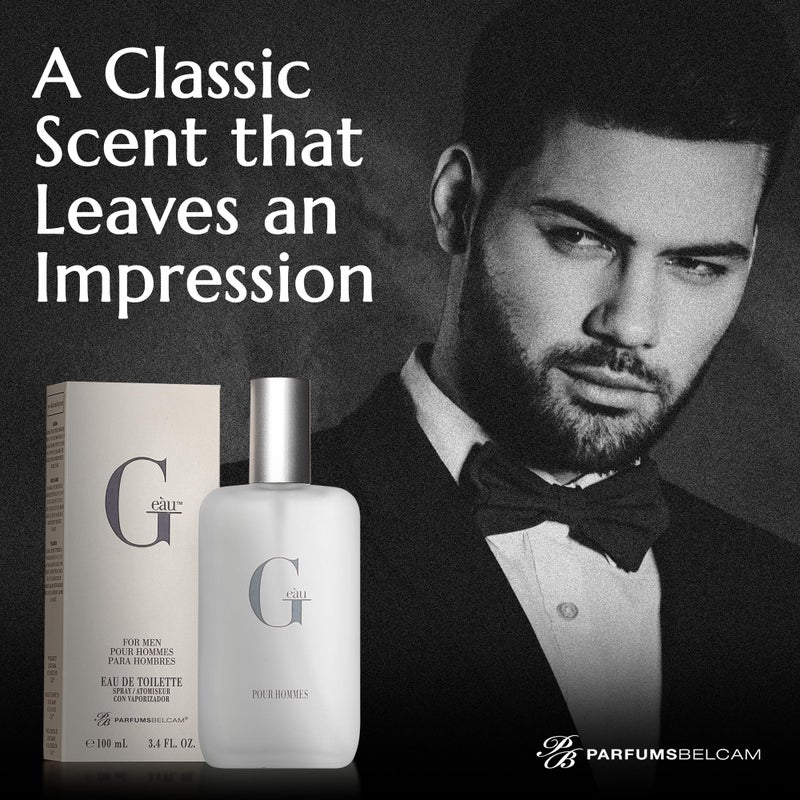 PB ParfumsBelcam عطر بيلكام جي أو، مستوحى من عطر المصمم، بخاخ ماء تواليت، 3.4 أونصة سائلة - Image 5