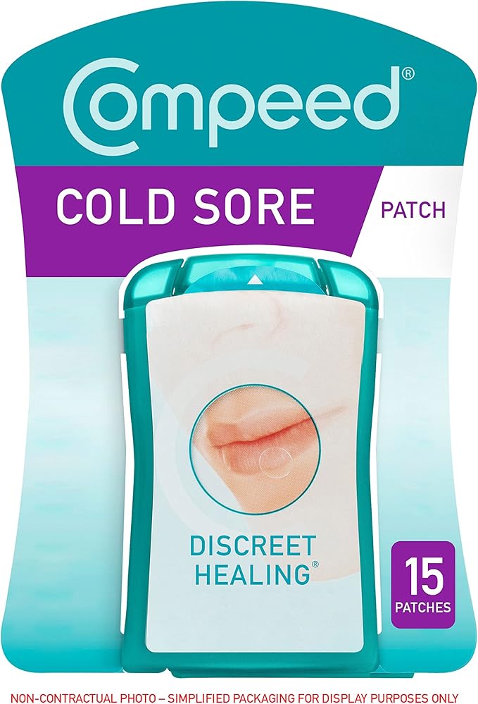 Compeed لصقة كومبيد لعلاج البرد غير مرئية 15 قطعة عبوة واحدة - Image 1