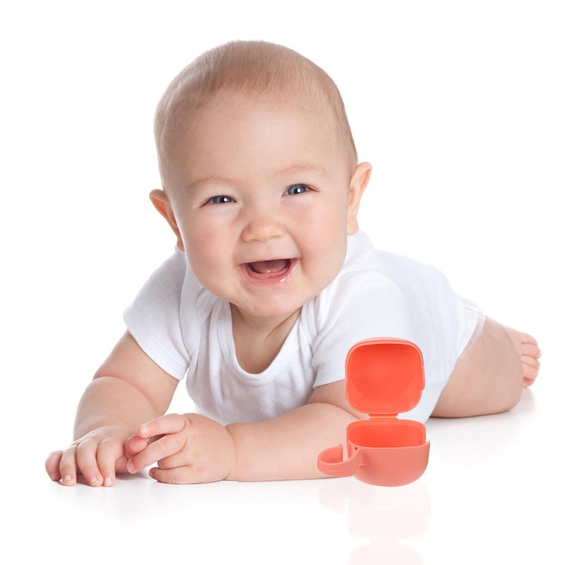 8pcs Portable Pacifier Case Airtight Containers with Lids Compact Holder for Newborn - Image 4