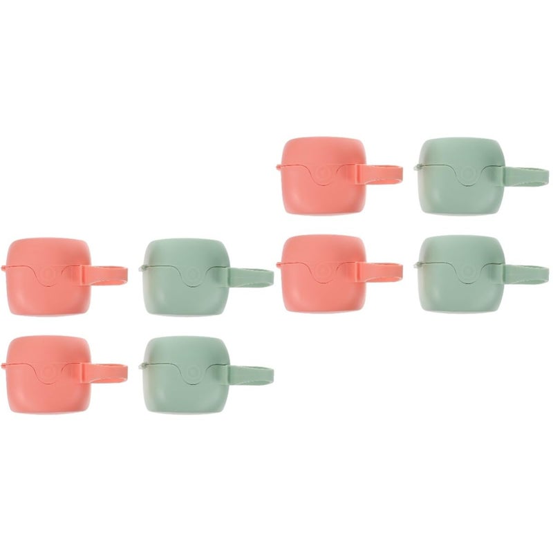8pcs Portable Pacifier Case Airtight Containers with Lids Compact Holder for Newborn - Image 2