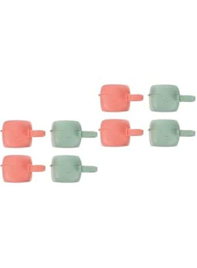 8pcs Portable Pacifier Case Airtight Containers with Lids Compact Holder for Newborn - Image 1