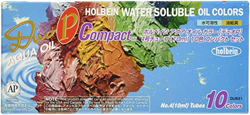 Holbein Duo Aqua Oil Compact Set of 10, 10ml Tubes - Image 4