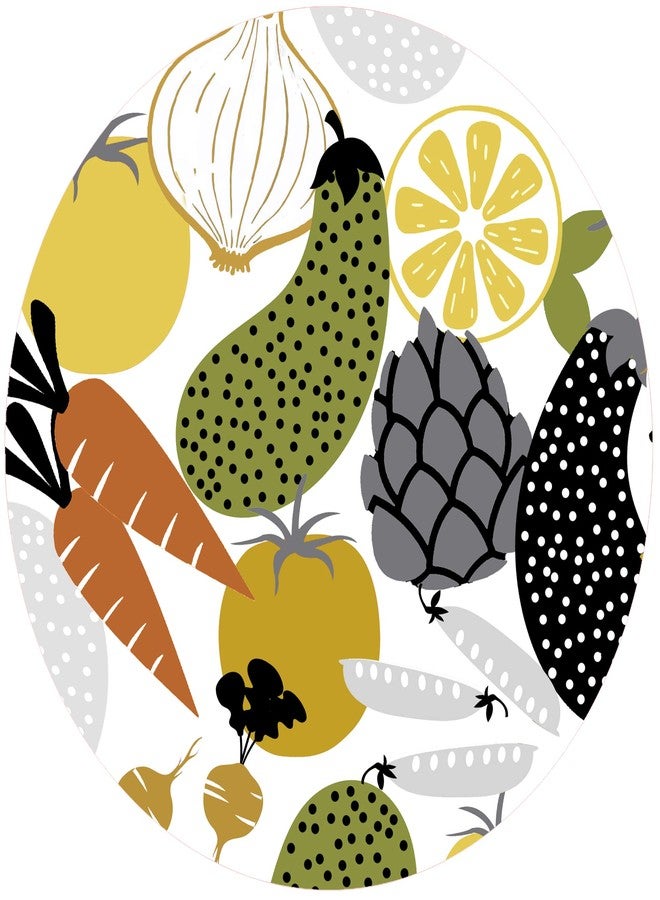 فتاحة برطمانات سيليكون من أندرياس، لوح تقطيع - 6.25 بوصة، ماسك غطاء مانع للانزلاق، ومقشرة ثوم، آمنة للغسل في غسالة الأطباق، متعددة الاستخدامات، مصنوعة من السيليكون والقماش المتين، صنع في الولايات المتحدة الأمريكية، JO-348 - Image 1