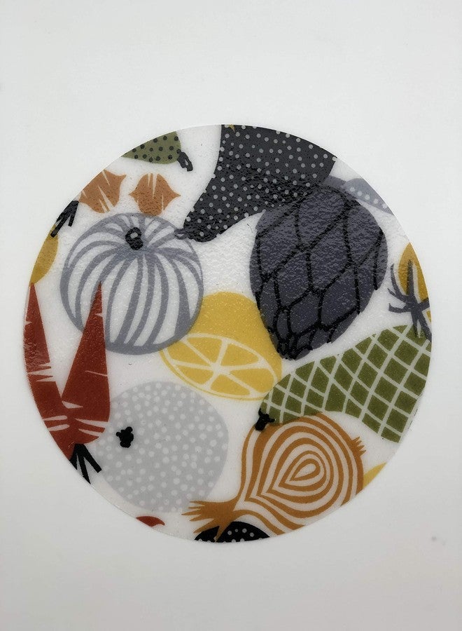 فتاحة برطمانات سيليكون من أندرياس، لوح تقطيع - 6.25 بوصة، ماسك غطاء مانع للانزلاق، ومقشرة ثوم، آمنة للغسل في غسالة الأطباق، متعددة الاستخدامات، مصنوعة من السيليكون والقماش المتين، صنع في الولايات المتحدة الأمريكية، JO-348 - Image 2