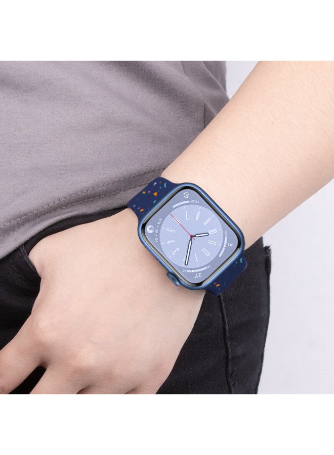 Bing Hong Binghong Apple Watch Band Silicone Strap For Apple Iwatch Series 10/9/8/7/se/ultra2 - 40/41/42mm Pink Sand - Image 5