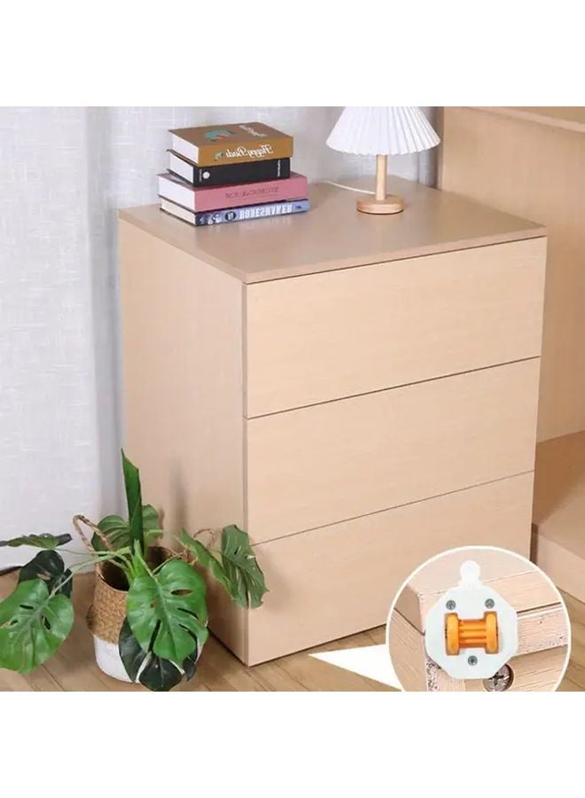 Heavy Duty Adhesive Furniture Wheels 4Pcs No Drill Thickened Base 360 Rotatable - Image 3