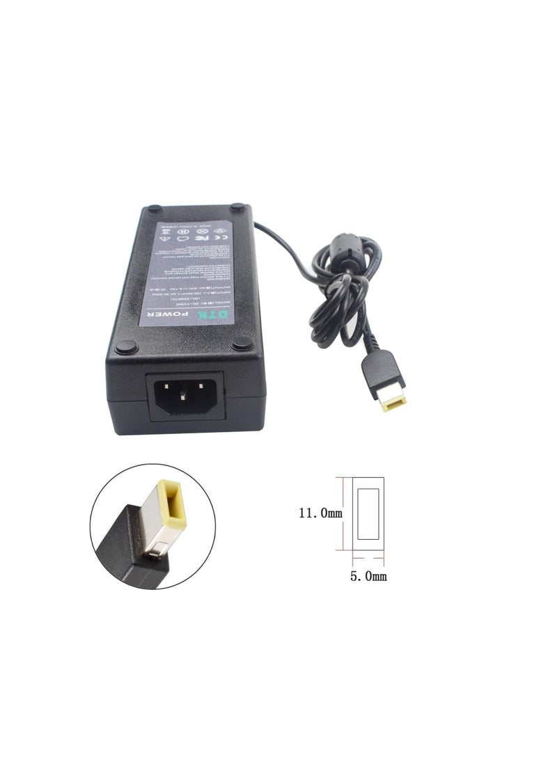 Terabyte Charger for Lenovo 135W 20V 6.75A Laptop Charging Cable for Lenovo AC Adapter 11.0 mm x 5.0 mm - Image 1