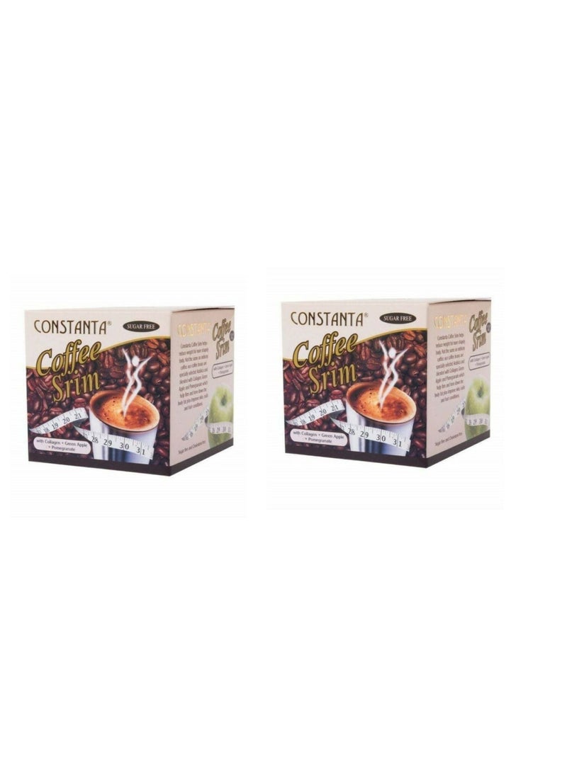 CONSTANTA Constanta Coffee Srim with Green Apple 24 Sachets  - Image 1