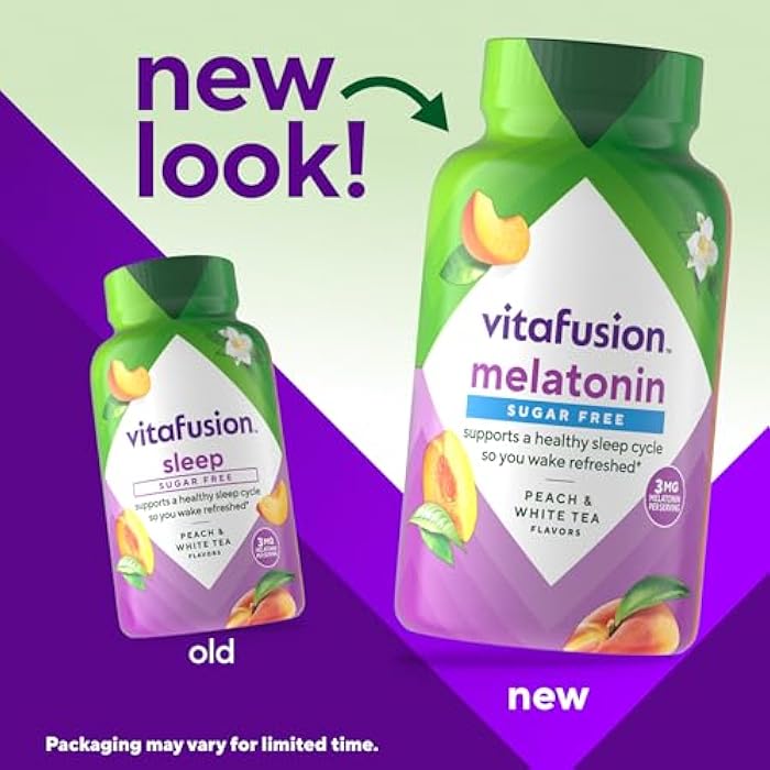Vitafusion Melatonin Gummy Vitamins, 140 Count (Pack of 1) - Image 2