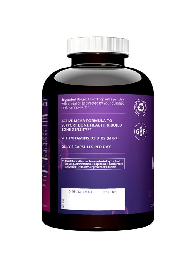 MRM Nutrition Bone Maximizer® III | with MCHA + Vitamin D3 + Vitamin K2 | Bone Health | High Potency | Key Vitamins and Minerals for Bones | 50 Servings - Image 3