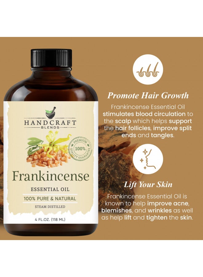handcraft Blends Handcraft Frankincense Essential Oil - 100% Pure & Natural - Premium Therapeutic Grade with Premium Glass Dropper - Huge 4 fl. Oz  - Image 5