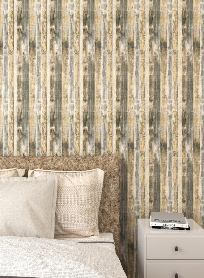 Decotalk Rustic Wood Peel and Stick Countertop Contact Paper, 17.7x200 Inch, Light Wood, Waterproof, Renter Friendly - Image 2