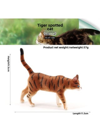 Children's Simulation Animal Model Pet Cat Black And White Cat Persian Cat Siamese Cat Yin And Yang Eye Cat Cognitive Toy Ornaments-Color:PL127-1343 Tabby Cat - pzsku/ZC29A22A47F8C830A5EE9Z/45/1745641645/12ed41ef-f2e4-4612-91ea-83121d213729