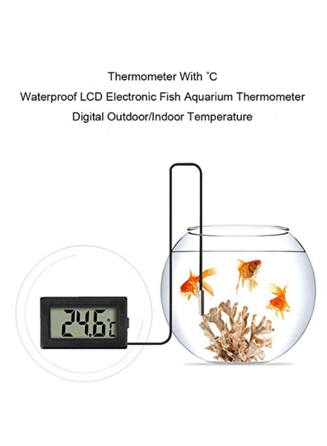 eWINNER LCD Display Car Refrigerator Aquarium Fish Tank Embedded Electronic Digital Thermometer - Image 4