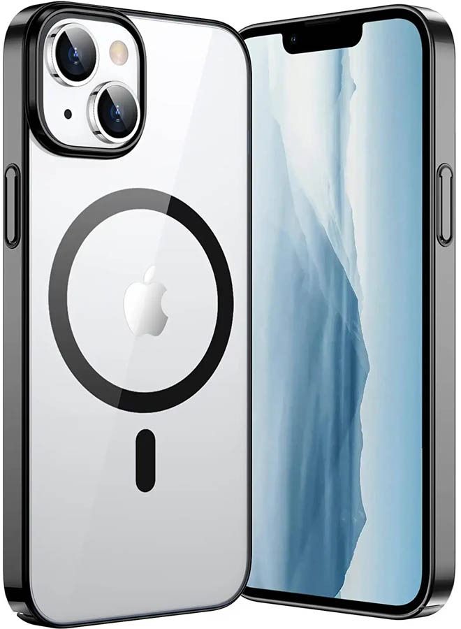 روك بو اي فون 14 زائد 6.7 بوصة الهاتف المحمول حالة متوافق مع magsafe ماتي المغناطيسي الهاتف المحمول حالة ، تنطبق على اي فون 14 زائد 6.1 بوصة ، بعد إسقاط اختبار الصدمة الهاتف المحمول حالة - Image 1