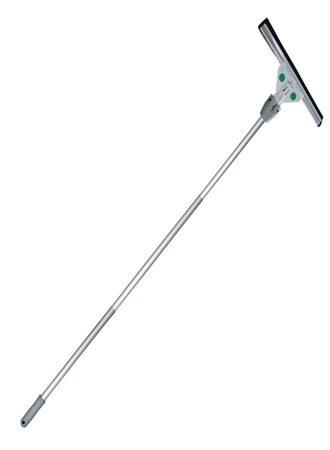 Unger Commercial SmartFit™ WaterWand™ 30" Heavy-Duty Floor Squeegee with 53" Aluminum Handle - Ideal for Removing Water and Dirt from Uneven Surfaces, Grouted Tile, and Non-Slip Flooring HM30K - Image 5