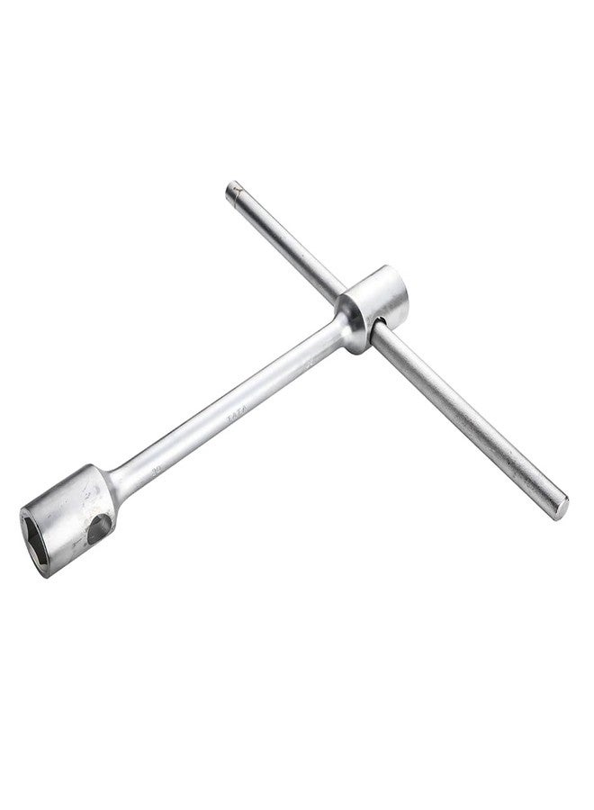 AGRICO TATA Bidirectional Wheel Spanner- Heavy Duty - New Holland Tractor - Short Length Set Of 1Pcs, | Home & Industrial Use, Garage| 30X30 mm, Silver - Image 2