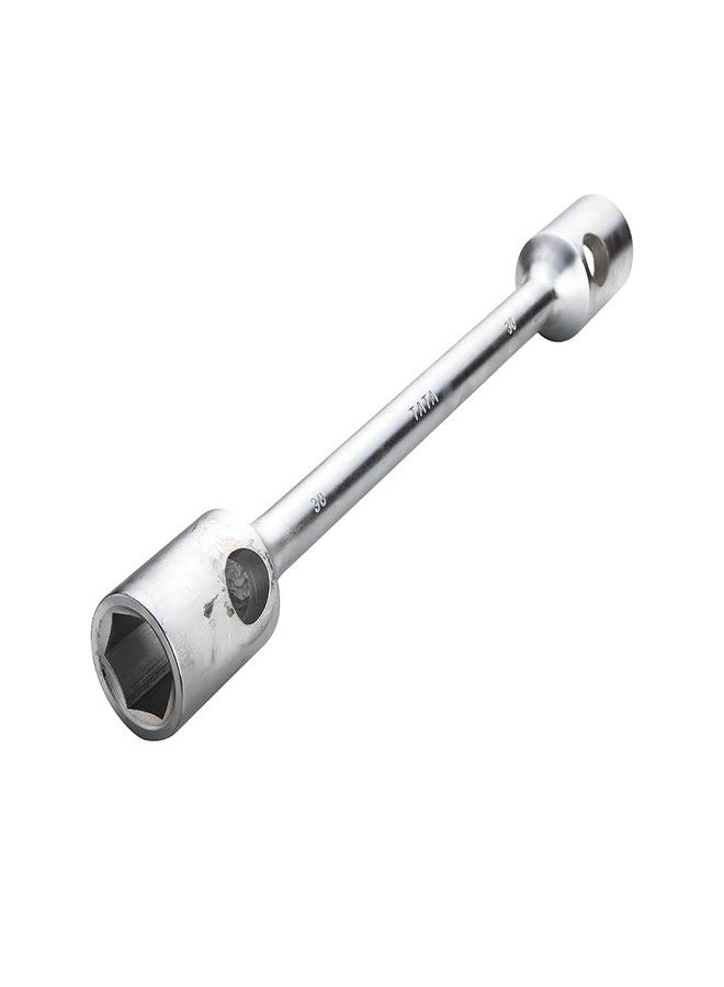AGRICO TATA Bidirectional Wheel Spanner- Heavy Duty - New Holland Tractor - Short Length Set Of 1Pcs, | Home & Industrial Use, Garage| 30X30 mm, Silver - Image 3