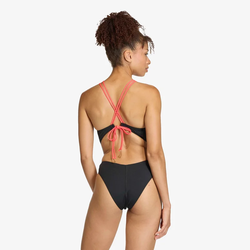 Adidas  RIPSTREAM 3-STRIPES TIE BACK SWIMSUIT for Women | Best Price UAE