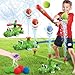 Intoypad 4in1 Kids Water Sprinklers T Ball Set Water Ball Toy Crocodile Baseball Sprinkler for Backyard Outdoor Summer Toys for Boys Girls Outside Yard Water Game Toys for Kids Toddlers Ages 38 - Image 3