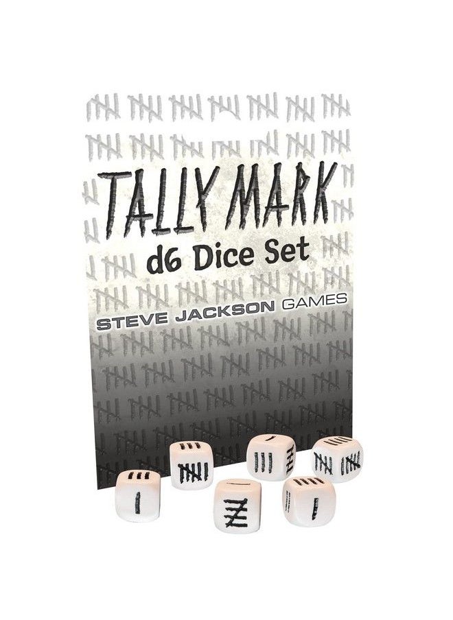 Tally Mark D6 Dice Set Off White - pzsku/ZC29A688BA96A7434D15DZ/45/_/1688537227/2dc6521f-81ca-40b0-ae95-99286ced332c