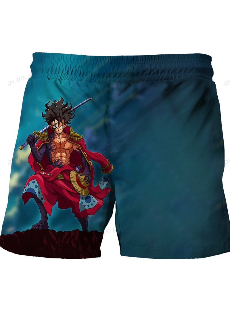 KUYING Summer One Piece Beach Quick Dry Shorts  - Image 1