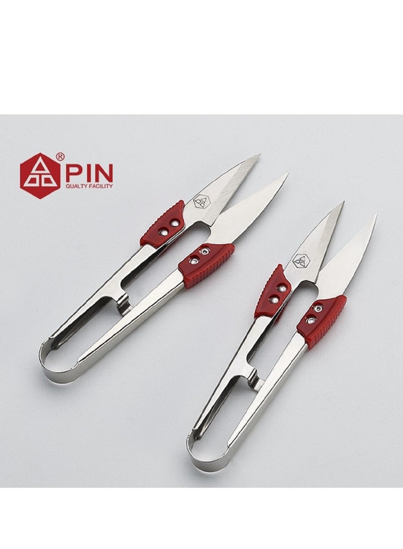 بين 2 قطعة مقصات الغزل الفولاذ المقاوم للصدأ غير القابلة للانزلاق - Image 1