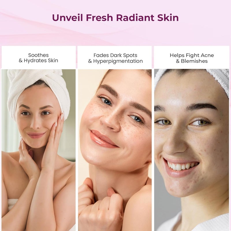 Kozicare Skin Whitening Soap Haldi Kojic Acid Glutathione Soap Body Tan Removal Detan for Bath Bath Combo Offers With Shea Butter Glycerin Pack of 3 - Image 3