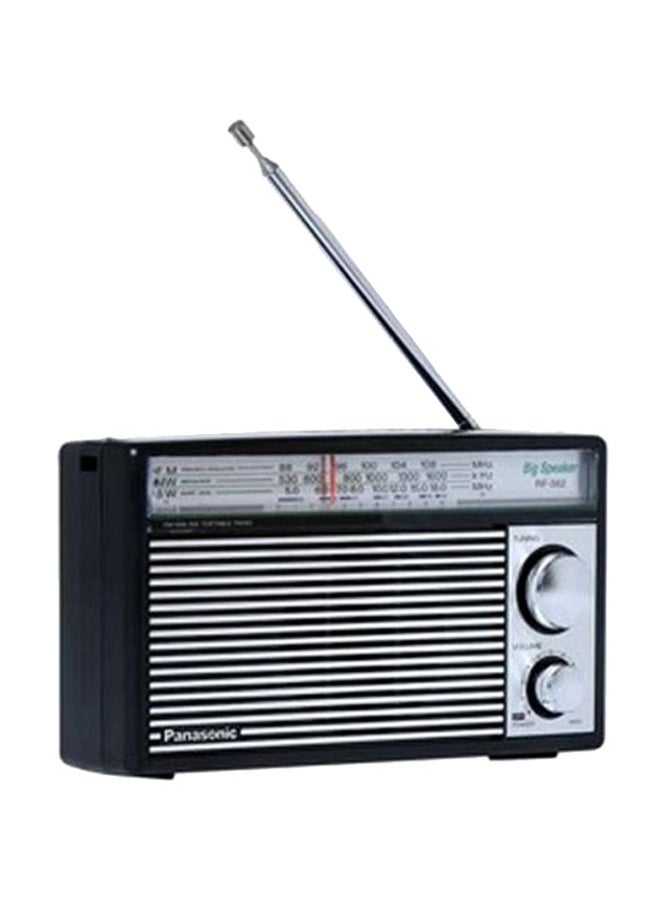 باناسونيك راديو كلاسيكي محمول ثلاثي النطاق RF-562DD أسود/فضي - Image 1