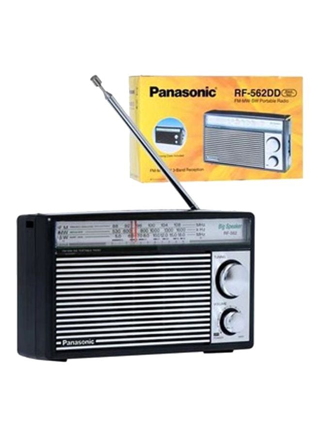 باناسونيك راديو كلاسيكي محمول ثلاثي النطاق RF-562DD أسود/فضي - Image 4