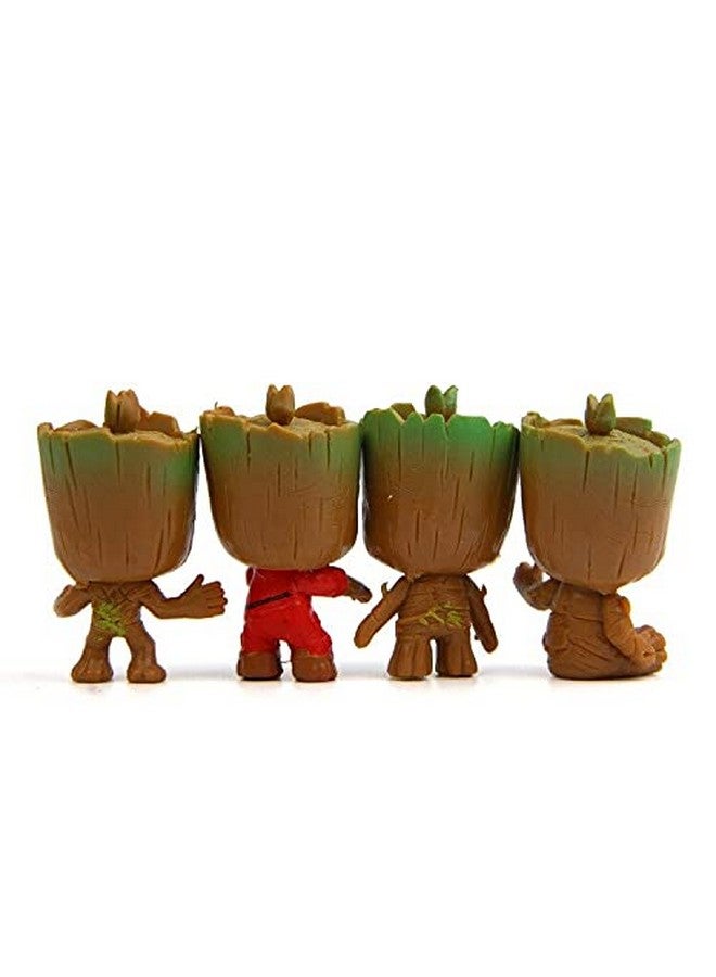 RainSound Groot 3D action figure keychain (pack of 4) - Image 4