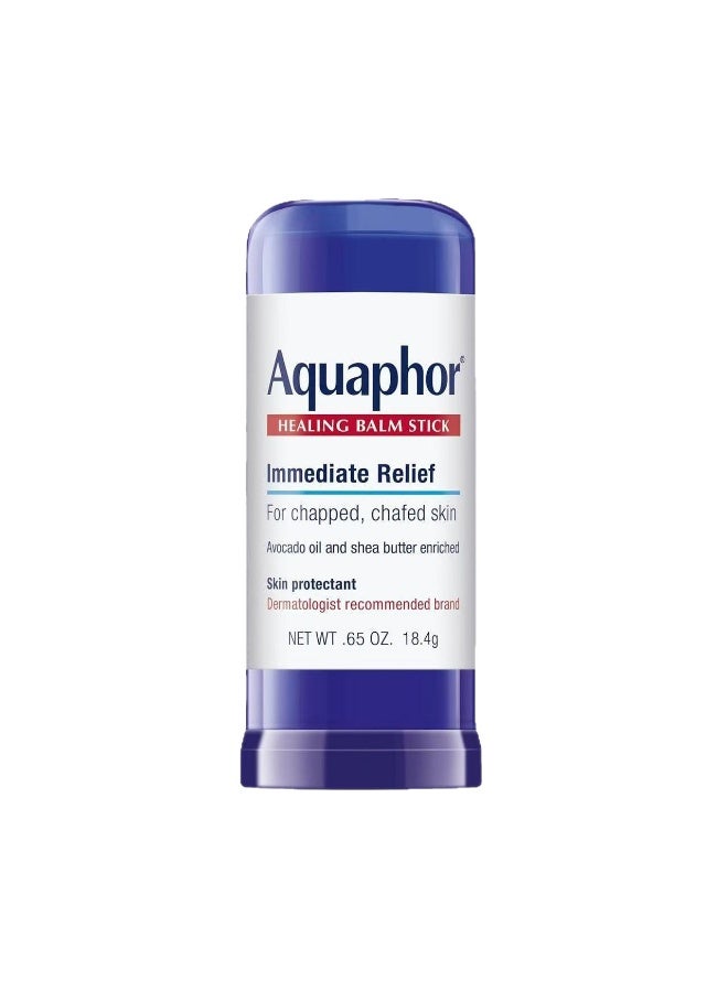 Aquaphor Healing Balm Stick, Skin Protectant with Avocado Oil and Shea Butter, 0.65 Oz Stick - Image 1