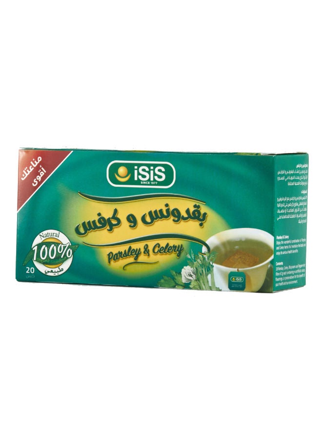 iSiS Natural Herbal parsely and celery -20 filter