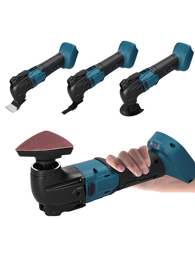 Rechargeable Brushless Lithium Battery Oscillating Shovel Multifunctional Cordless Electric Trimmer Shovel Cutting Polishing Machine Carpentry Woodworking Tool  - Image 5