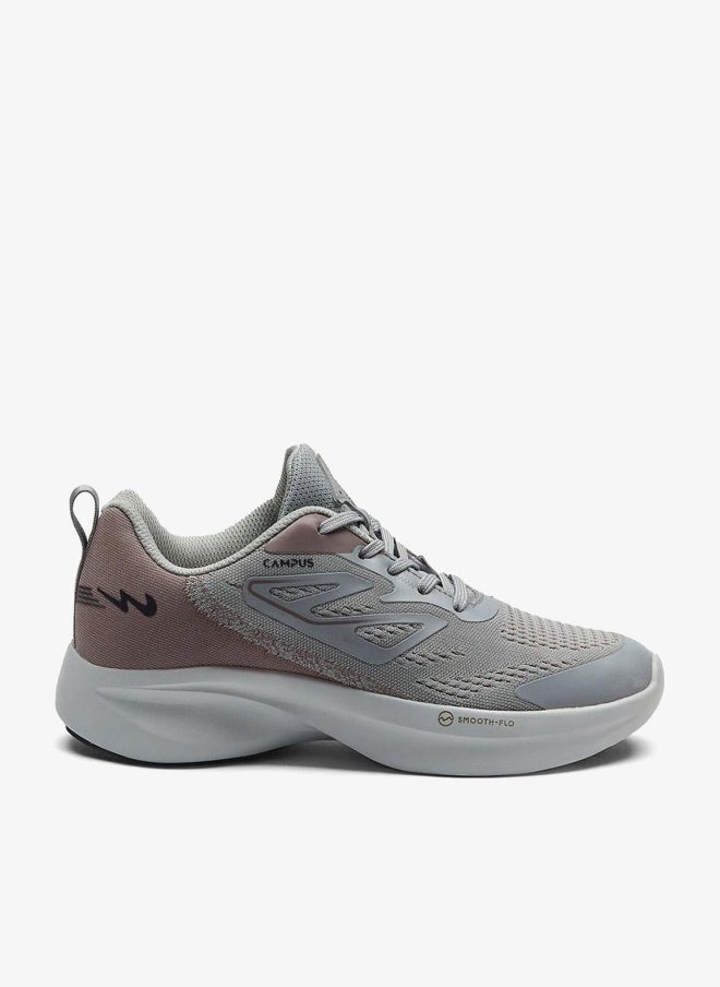 CAMPUS Women’s Grey Comfort Low Top Sneakers – Clean Monotone Design Shoes that Instantly Stands Out - Image 3