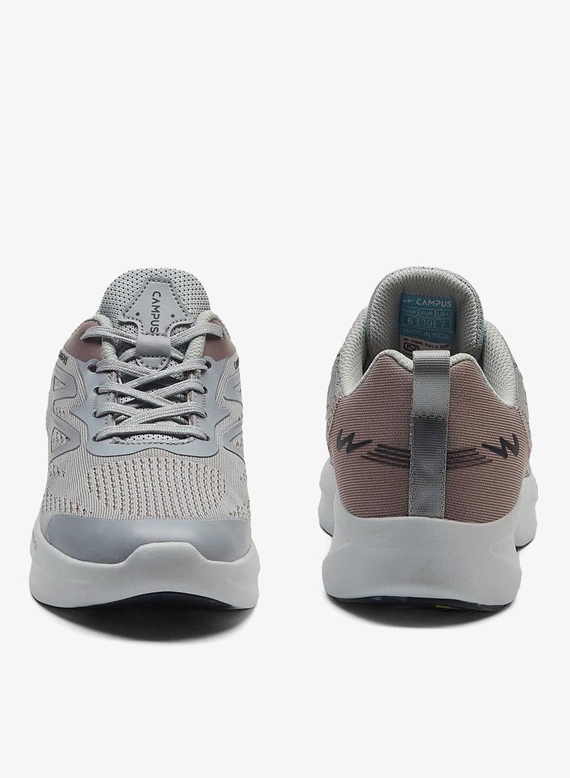 CAMPUS Women’s Grey Comfort Low Top Sneakers – Clean Monotone Design Shoes that Instantly Stands Out - Image 4