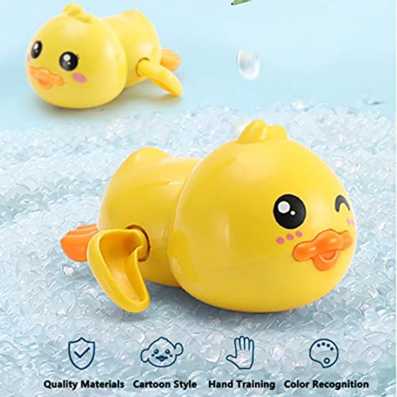 Bath Toy, Cute Animal Clockwork Bathtub Swimming Pool Toy, Baby Bath Toys for Toddlers 1-3, Boys and Girls Water Bath Toy Set, 5 Pack - Image 5