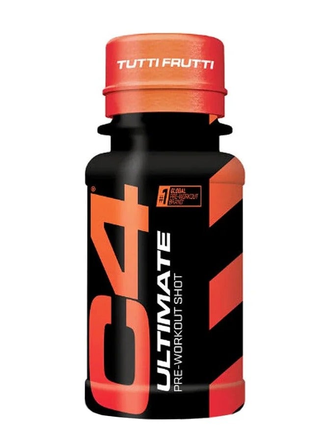 سيلوكور C4 Pre-Workout Shot, Tutti Fruitti Flavor, 60ml – Ready-to-Drink Energy & Focus Formula for Training Performance - Image 1