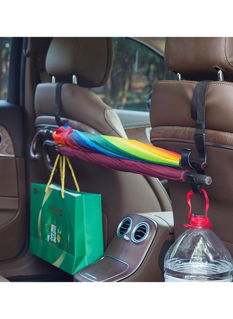 GGOOT Purse Hook for Car,Purse Hook for Car Headrest - Auto Seat Hook Hangers Interior Accessories for Purse Coats Umbrellas Bags  - Image 2
