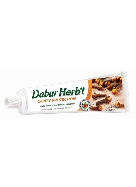 Dabur Herbal Cavity Protect Clove Toothpaste - Mini Travel Size Toothpaste,20g