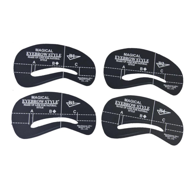 Global standard processed material 24pcs Eyebrow Stencils Reusable Eye Brow Grooming Templates for Precise Shaping Diy Makeup for Women Eyebrow Shaping Multi option design Multi-budget available picks Single & bulk use compatible Gulf climate tested upgraded quality Durability boost selected material Odor free color Stable inert material Trendy economical quality Multi-use upgraded craftsmanship Local trackable shipment Updated modern design All usage compatible Wide daily application Tiered cost purchase alternatives Wet anti slip Temp & permanent project compatible Ready post purchase fulfill Strategic warehouse site Multi-price design picks Flexible varied design Ready varied options Multi-hub shipment dispatch Main road full logistics cover All storage type compatible - Image 1