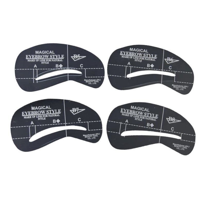 Global standard processed material 24pcs Eyebrow Stencils Reusable Eye Brow Grooming Templates for Precise Shaping Diy Makeup for Women Eyebrow Shaping Multi option design Multi-budget available picks Single & bulk use compatible Gulf climate tested upgraded quality Durability boost selected material Odor free color Stable inert material Trendy economical quality Multi-use upgraded craftsmanship Local trackable shipment Updated modern design All usage compatible Wide daily application Tiered cost purchase alternatives Wet anti slip Temp & permanent project compatible Ready post purchase fulfill Strategic warehouse site Multi-price design picks Flexible varied design Ready varied options Multi-hub shipment dispatch Main road full logistics cover All storage type compatible - Image 2
