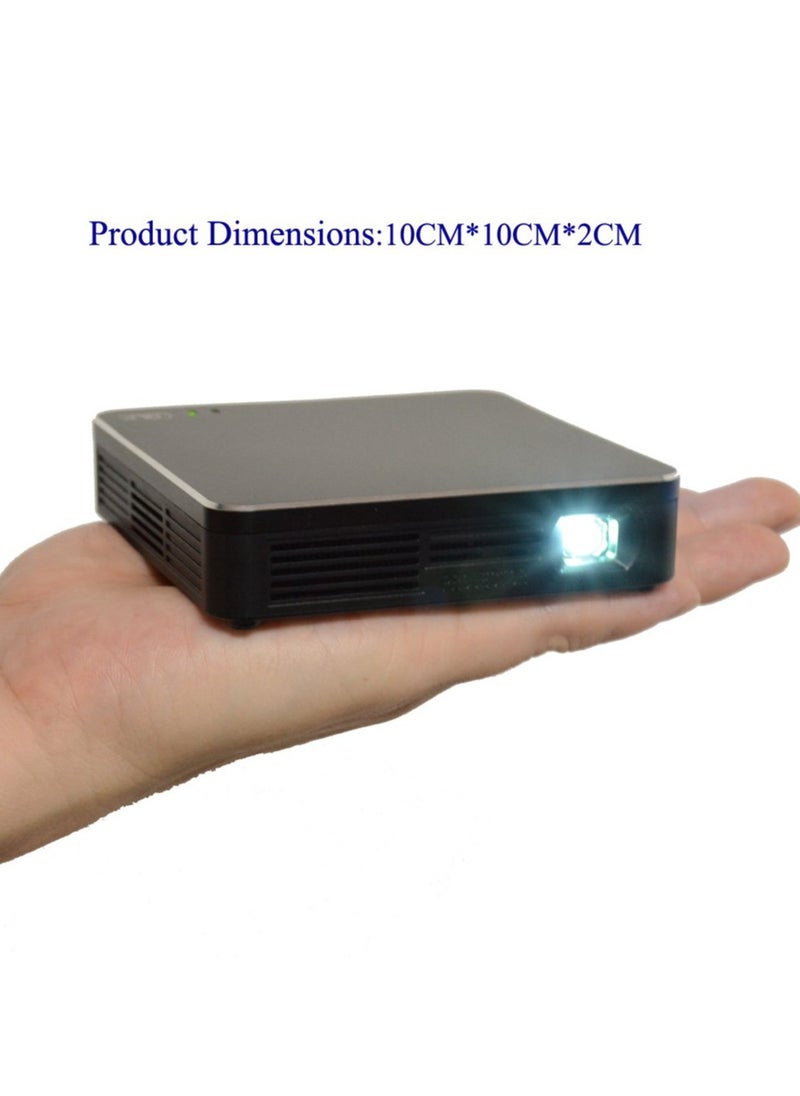 Generic - Portable Mini DLP Projector with Smart WIFI Bluetooth Projector - Image 1