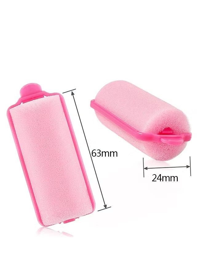 YJ 12-Pieces Foam Sponge Hair Rollers, Soft Sleeping Hair Curler Flexible, Hair Styling Sponge Curlers Hairdressing Curlers for Hairdressing Styling - Image 3