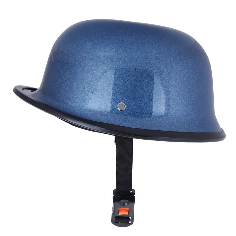 Sage Square Scooty German Half Helmet (Blue Glossy) (Non-Motorized) - Image 5