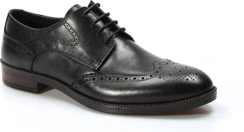 فاست ستيب Genuine Leather Men's Classic Shoes 701Ma08-3